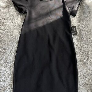Black Express Short Dress